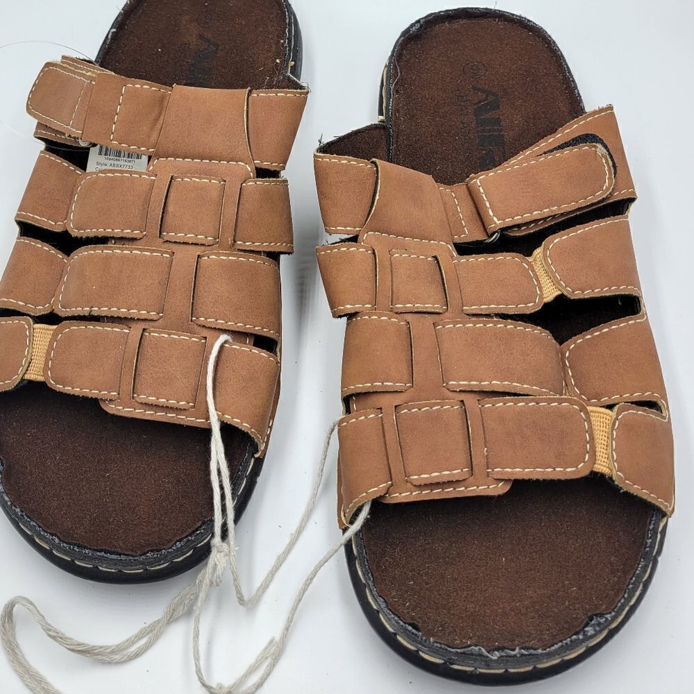 Air balance student on stitch sole mens sandals NWT